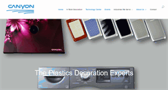 Desktop Screenshot of canyongraphics.com